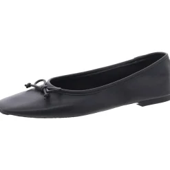 Naomiep Faux Leather Slip On Ballet Flats