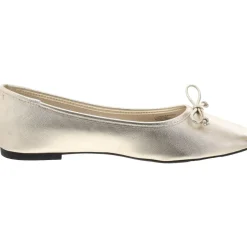 Naomiep Faux Leather Slip On Ballet Flats