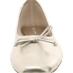 Naomiep Faux Leather Slip On Ballet Flats