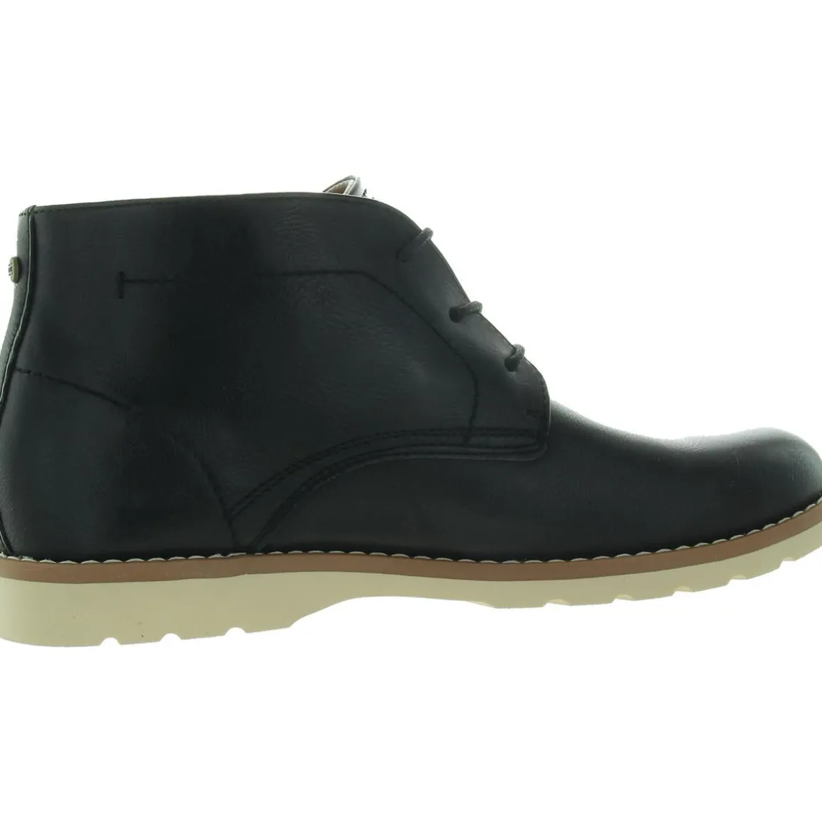 Natash Lace-Up Faux Leather Chukka Boots