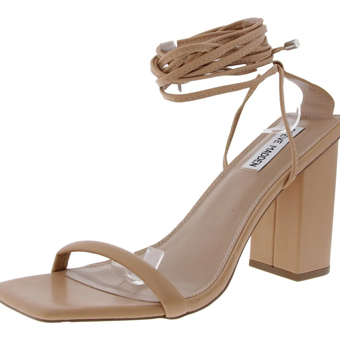 Natasha Lace-Up Faux Leather