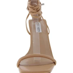 Natasha Lace-Up Faux Leather