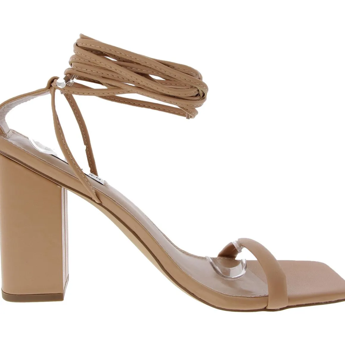 Natasha Lace-Up Faux Leather