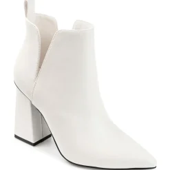 Neima Pointed Toe Block Heel Mid-Calf Boots