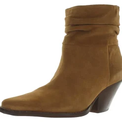 Nerlinji Suede Pointed Toe Ankle Boots