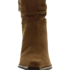 Nerlinji Suede Pointed Toe Ankle Boots