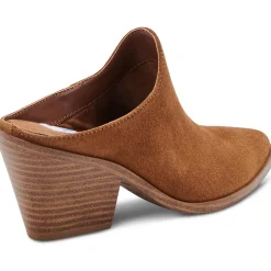 Nia Suede Slip On Mules