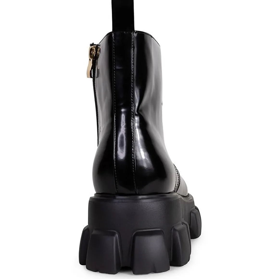 NIA Lugged Sole Combat Boots Ankle Boots