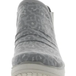 Niah Water Repellent Faux Suede Ankle Boots