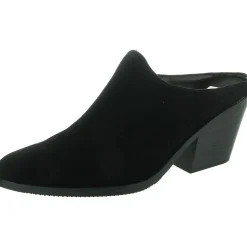 Nicole Waterproof Suede Mules