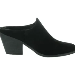 Nicole Waterproof Suede Mules