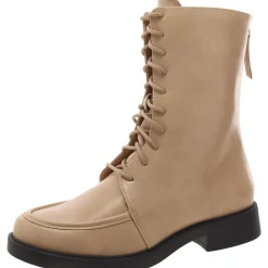 NIKKS Faux Leather Almond toe Booties