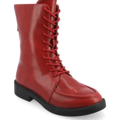 NIKKS Faux Leather Almond toe Booties