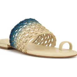 NOLAH2 Toe ring Slide on Flatform Sandals