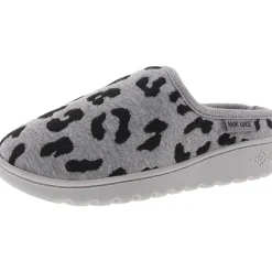 Nony Flyknit Faux Fur Lined Comfy Scuff Slippers