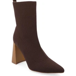 Noralinn Pointed Toe Slip On Ankle Boots