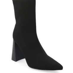 Noralinn Pointed Toe Slip On Ankle Boots