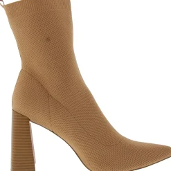 Noralinn Pointed Toe Slip On Ankle Boots