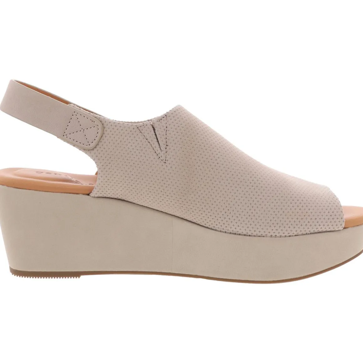 Nyssina Buckle Leather Platform Sandals