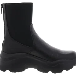 Oaklee Water Resistant Leather Ankle Boots