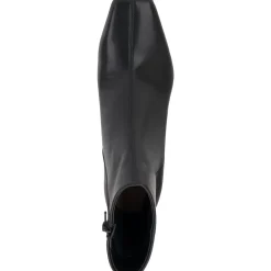 Odelya Faux Leather Square Toe Mid-Calf Boots