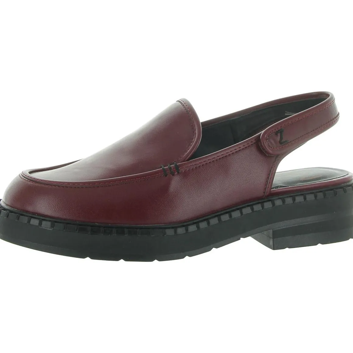 Odette Faux Leather Adjustable Platform Heels