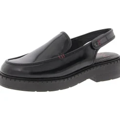 Odette Faux Leather Adjustable Platform Heels