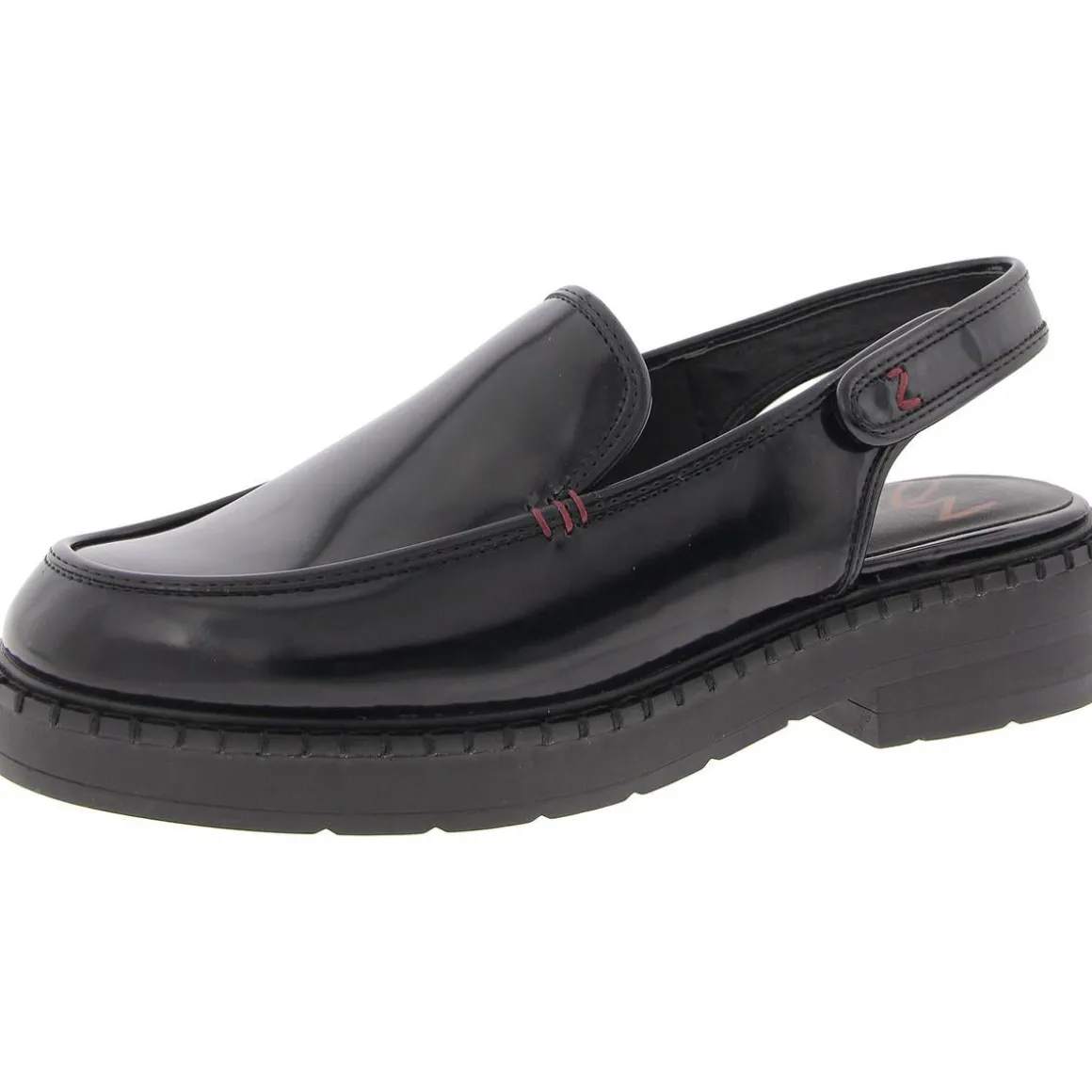 Odette Faux Leather Adjustable Platform Heels