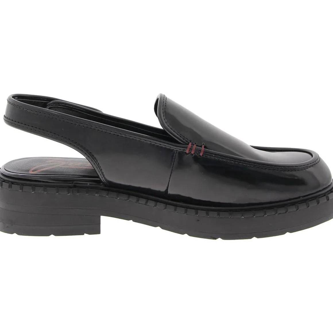 Odette Faux Leather Adjustable Platform Heels