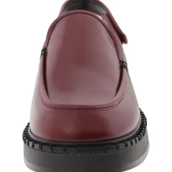 Odette Faux Leather Adjustable Platform Heels