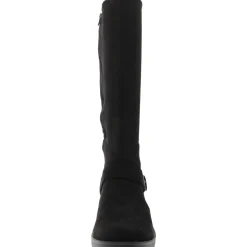 Olympia Zip Up Round Toe Knee-High Boots