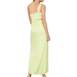 One Shoulder Cut-Out Evening Dress