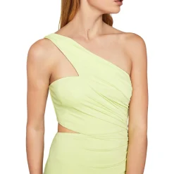 One Shoulder Cut-Out Evening Dress