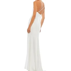 One Shoulder Maxi Evening Dress