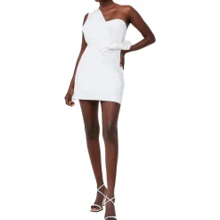 One Shoulder Short Mini Dress