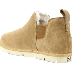 Ongi Suede Faux Fur Booties