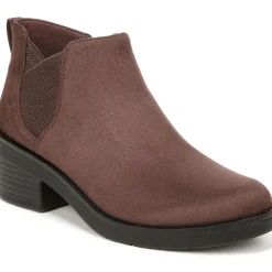 Ontario Faux Suede Chelsea Booties