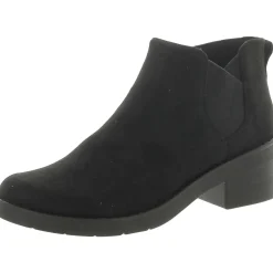 Ontario Faux Suede Chelsea Booties