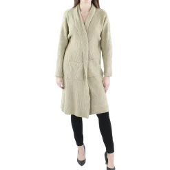 Open Front Duster Cardigan Sweater