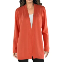 Open Front Long Sleeve Cardigan Sweater