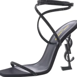 Opyum 110 Rhinestone Leather Ankle Strap