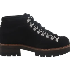 Orianna Alpine Leather Faux Fur Hiking Boots