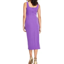 O-Ring Sleeveless Sheath Dress