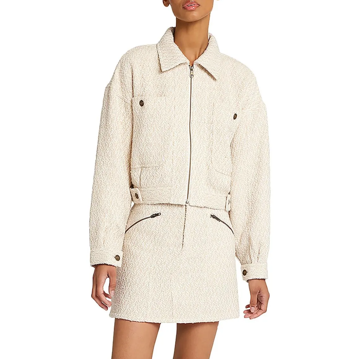 Osma Crop Shirt Jacket