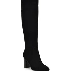Otton Suede Almond Toe Knee-High Boots