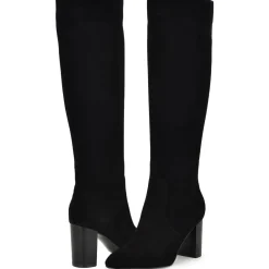 Otton Suede Almond Toe Knee-High Boots