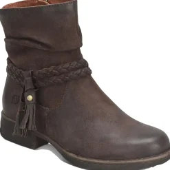 Ouvea Round Toe Ankle Booties