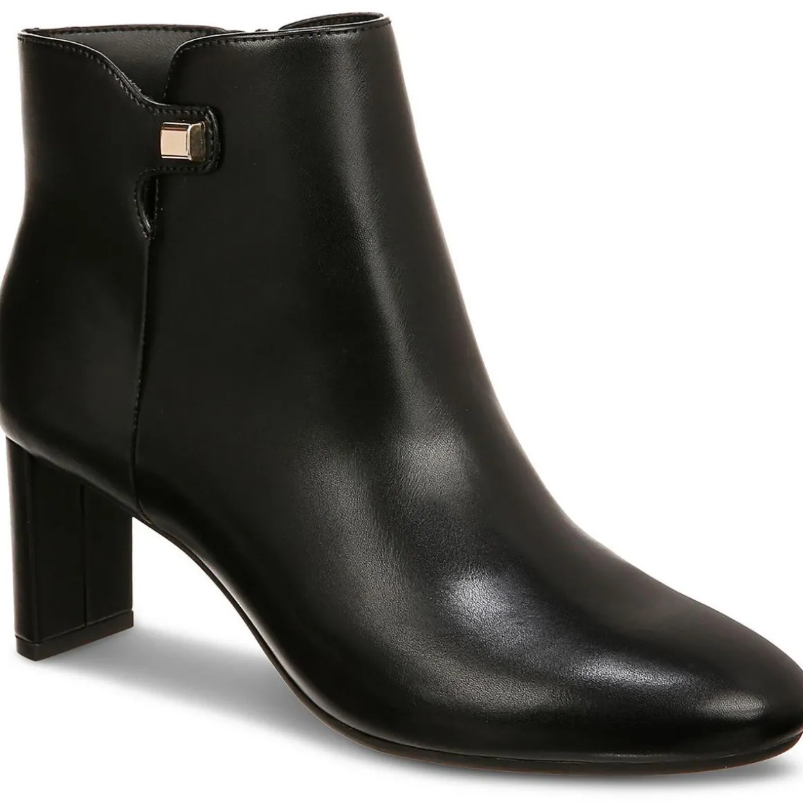 PAAM Zipper Round Toe Booties