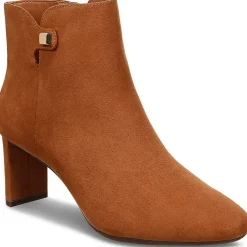 PAAM Zipper Round Toe Booties