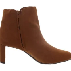 PAAM Zipper Round Toe Booties